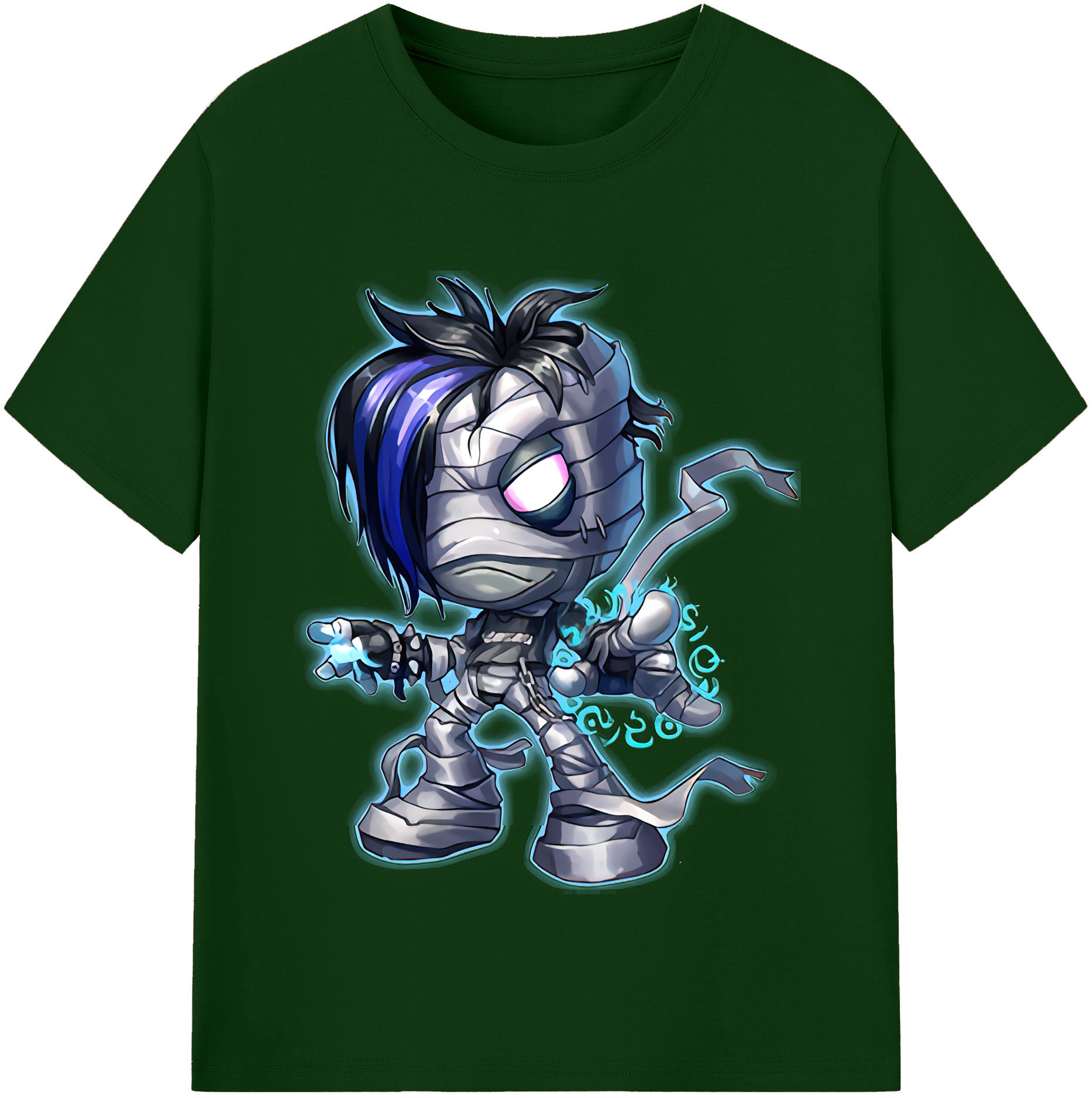 リーグ・オブ・レジェンド League of Legends LOL 綿100％半袖Tシャツ（フロントプリント）